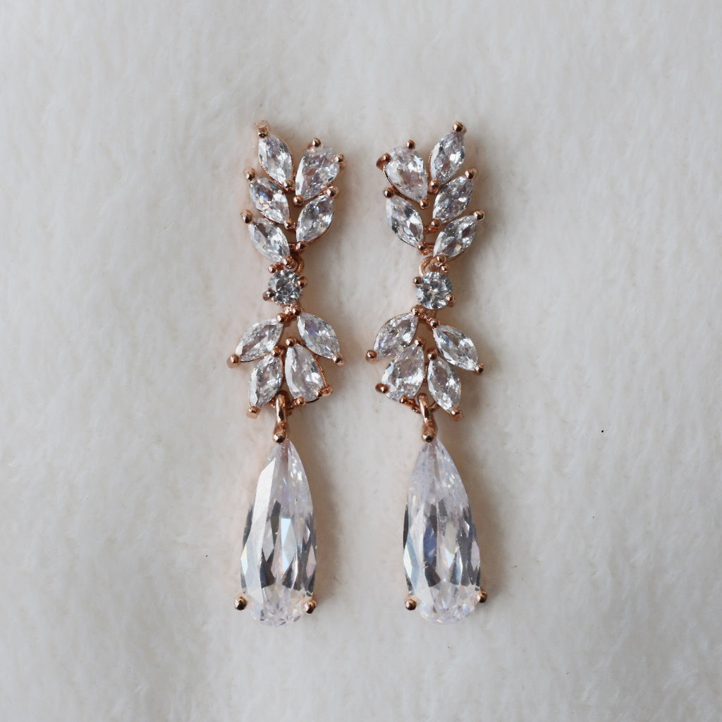 Arete Rodio Rose Gold Zirconia AR32