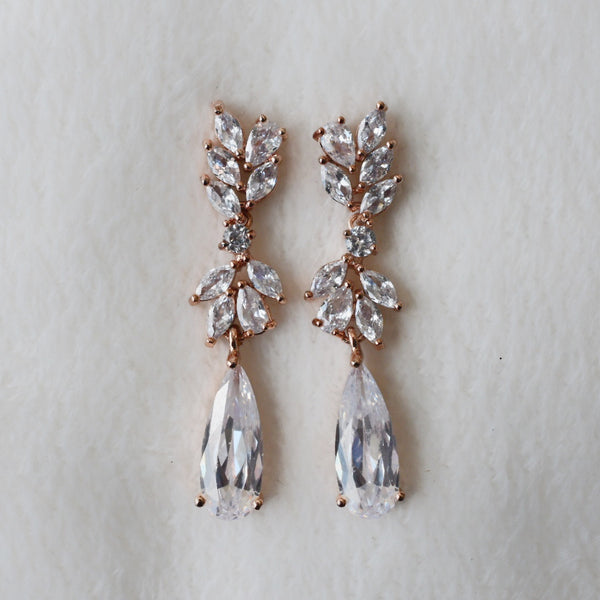 Arete Rodio Rose Gold Zirconia AR32