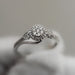 Anillo de Compromiso Diamantes 14k 21229ob