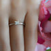Anillo Compromiso Diamante Oro Blanco 14k GJIP43-0494p