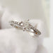Anillo de Compromiso Oro Blanco 14k 176-1