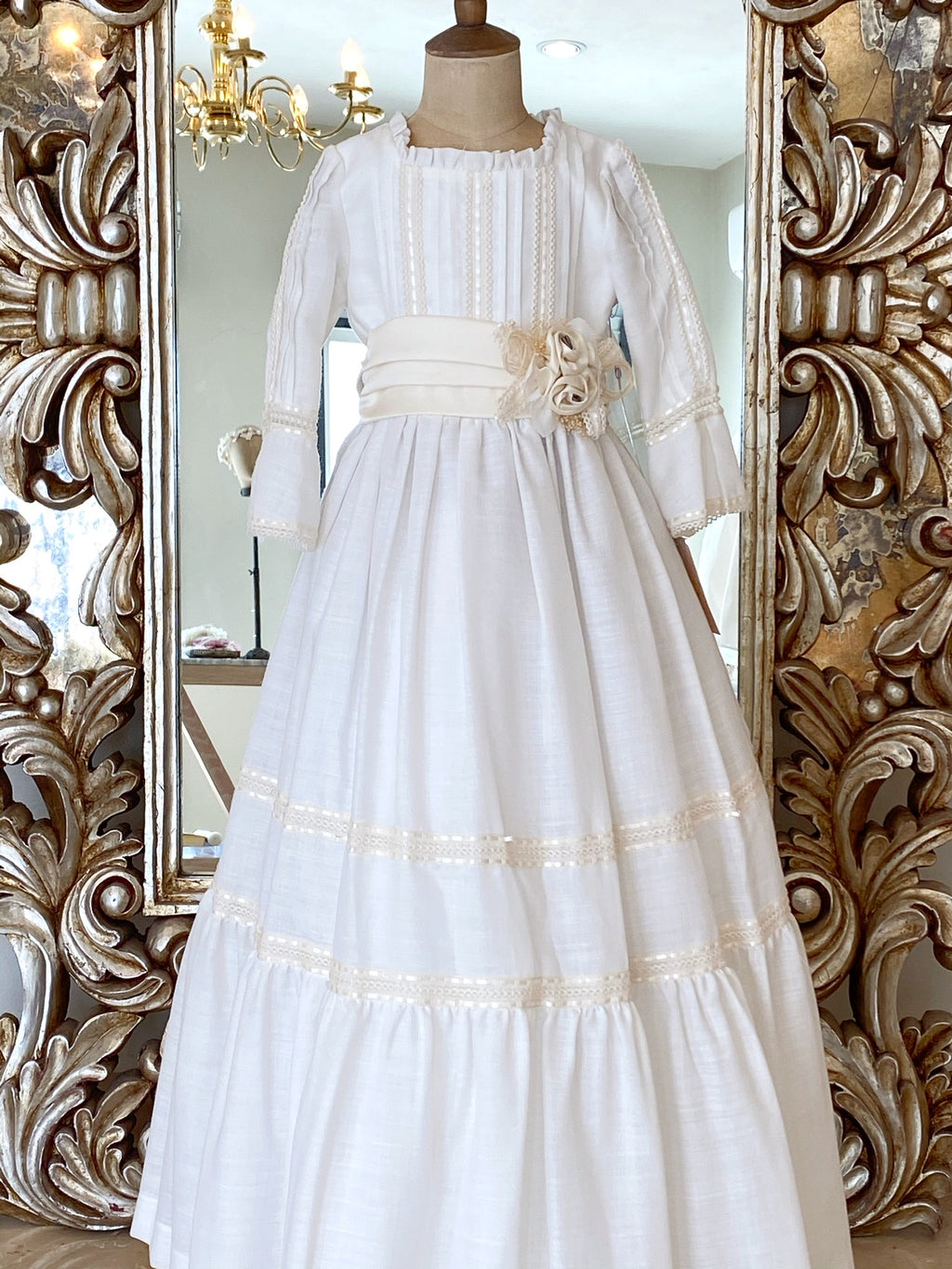 Vestido Español para Primera Comunión Mod. 66406 T8