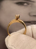 Anillo de Compromiso Diamante Oro 14k 21320o