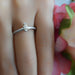 Anillo de Compromiso Diamante Oro 14k 21193o