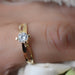 Anillo Compromiso Oro 14k Mod. GJIP45-011