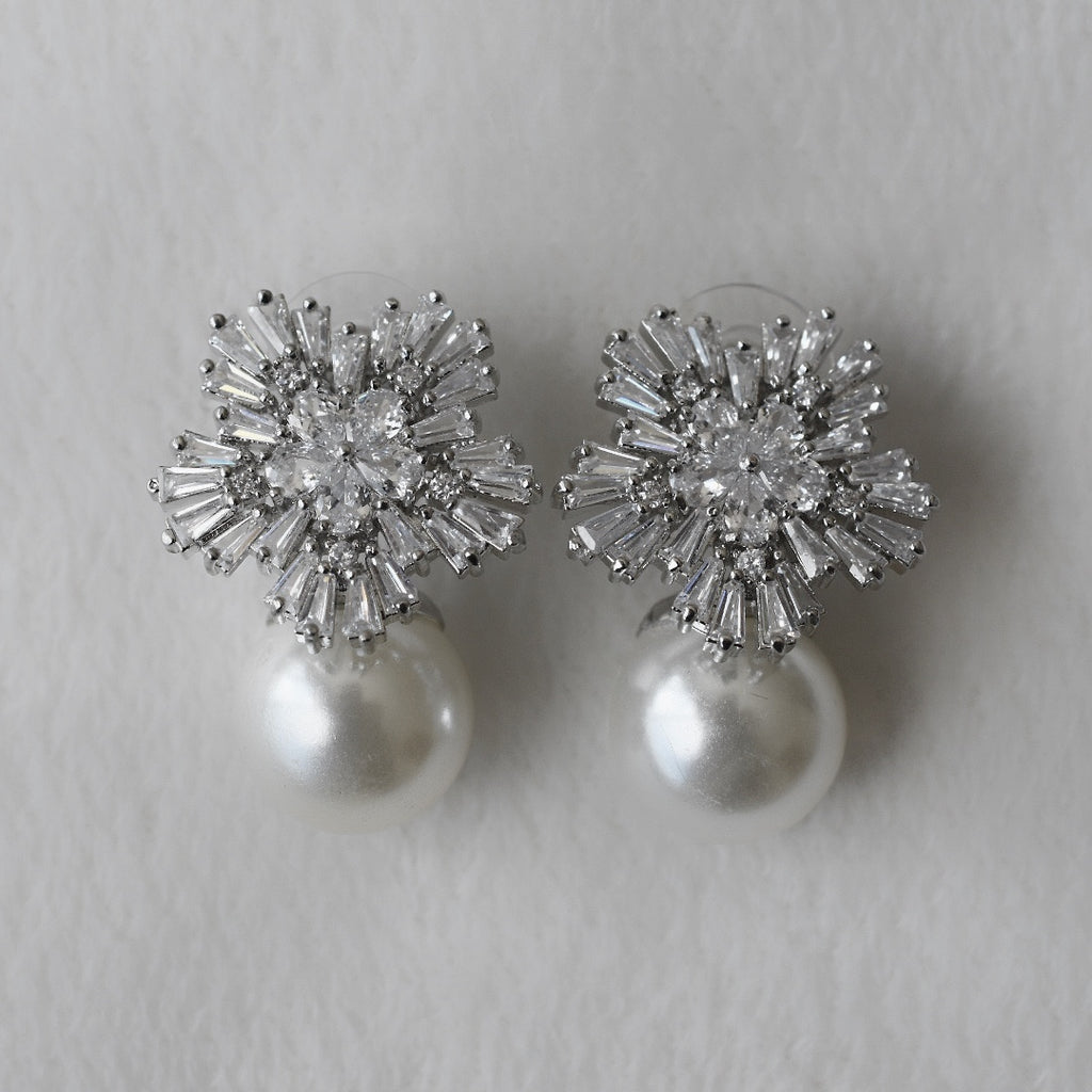Arete Rodio Plata Zirconia AR31