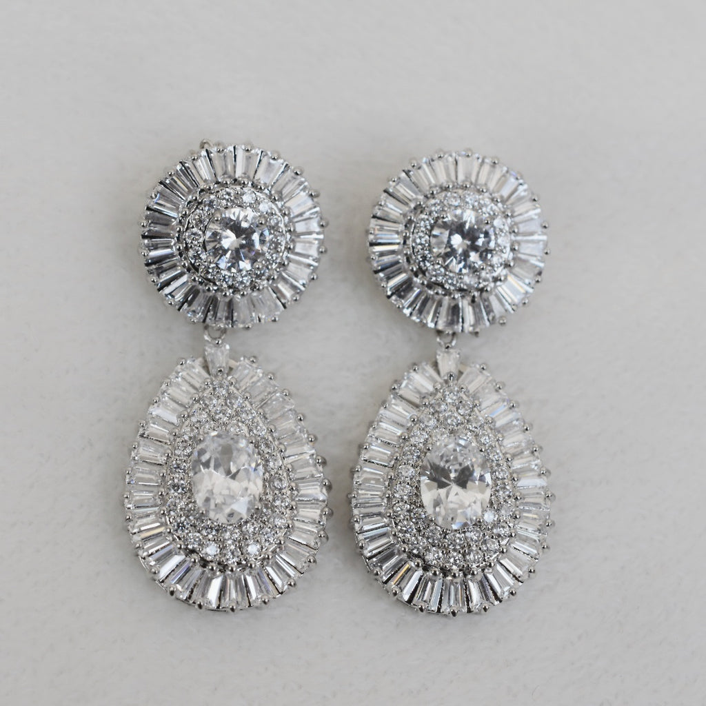 Arete Rodio Plata Zirconia AR06
