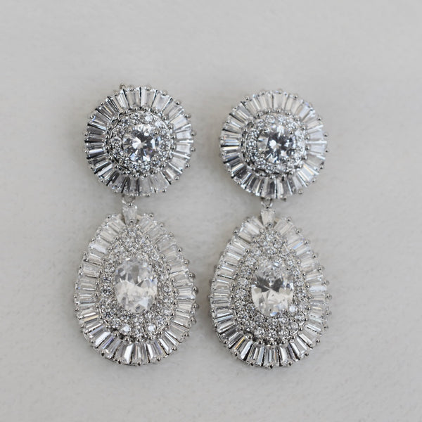 Arete Rodio Plata Zirconia AR06