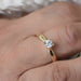 Anillo Compromiso Oro 14k Mod. GJIP45-015