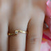 Anillo de Compromiso Diamante Oro 14k 5981