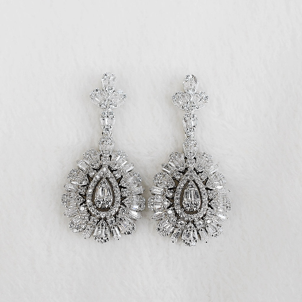 Arete Plata Zirconia ER194
