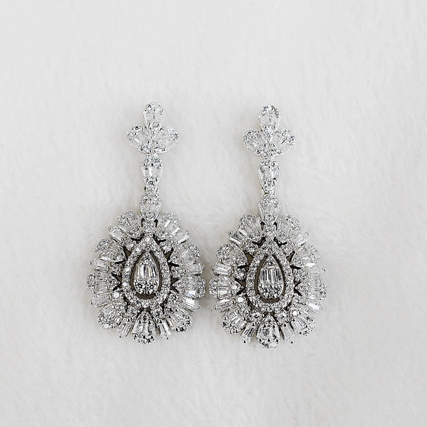 Arete Plata Zirconia ER194