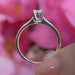 Anillo de Compromiso Diamante Oro Amarillo 14k SK190032/299/2A26