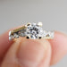 Anillo Compromiso Oro 14k Mod. GJIP45-008