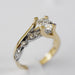 Anillo Compromiso Oro 14k Mod. GJIP45-008