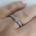 Anillo Compromiso Oro Blanco 14k 176/6