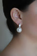 Arete Rodio Plata Zirconia/Perla AR37