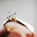 Anillo Compromiso Oro 14k Mod. GJIP45-015