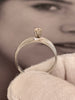 Anillo de Compromiso Diamante Oro 14k 21202o