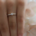 Anillo de Compromiso Oro Blanco 14k 176-7