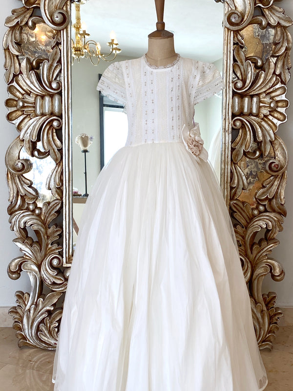 Vestido de Primera Comunión Mod. V4352 T10