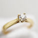 Anillo de Compromiso Diamante Oro Amarillo 14k 21350