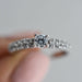 Anillo Compromiso Oro Blanco 14k 176/6