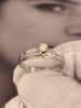 Anillo de Compromiso Diamante Oro 14k 21202o