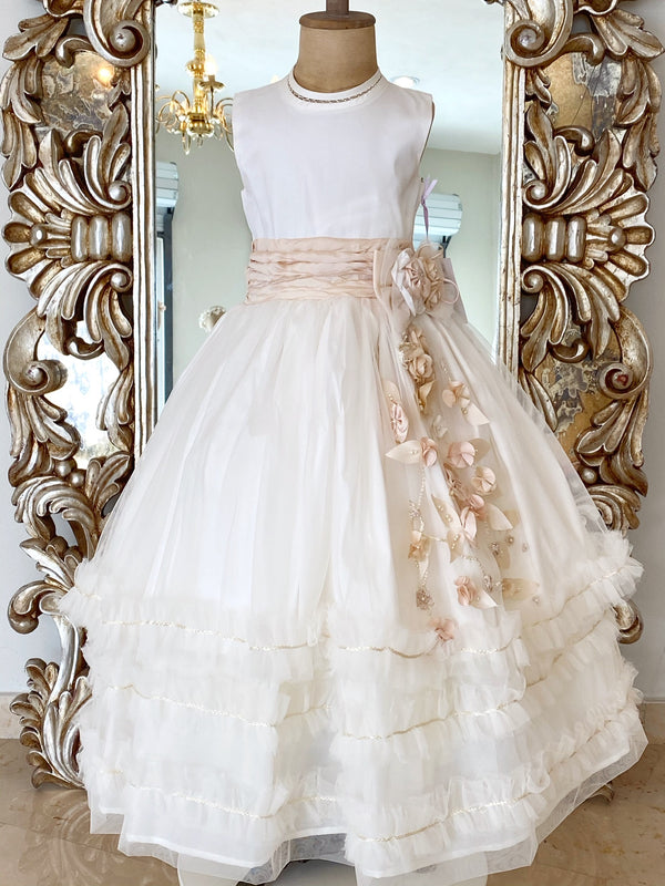 Vestido para Niña de Presentación o Paje Mod. Mev4173 T4