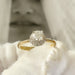 Anillo de Compromiso Oro Amarillo 14k 176-14