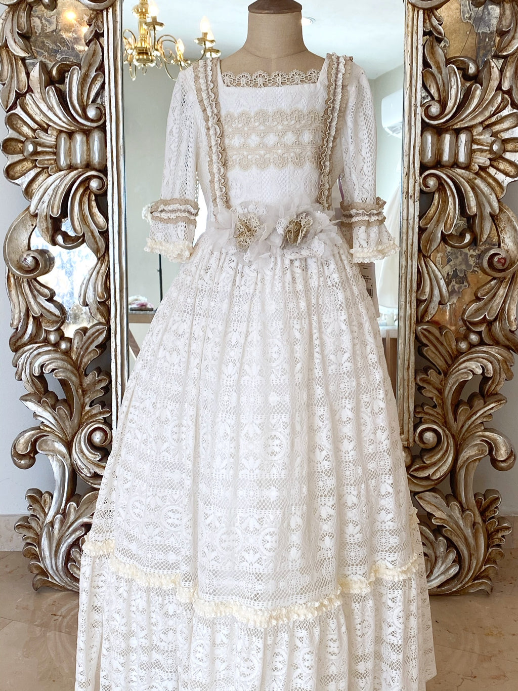 Vestido Español para Primera Comunión Mod.86415 T9