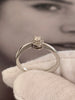 Anillo de Compromiso Diamante Oro 14k 290pb