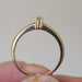 Anillo Compromiso Diamante 14k Mod. 5216