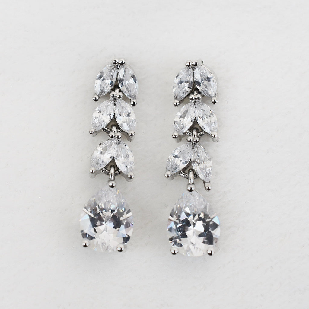Arete Rodio Plata Zirconia AR12