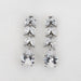 Arete Rodio Plata Zirconia AR12