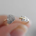 Anillo Corazon Flecha Oro 10k