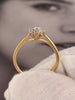 Anillo de Compromiso Diamante Oro 14k 21369o