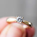 Anillo Compromiso Oro 14k Mod. GJIP45-015