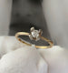 Anillo de Compromiso Oro Amarillo 14k 176-19