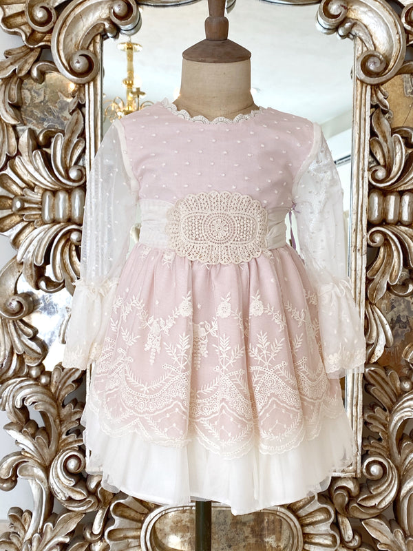 Vestido para Niña de Presentación o Paje Español Mod. Fiona T3