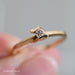Anillo Compromiso Diamante 14k Mod. 4131